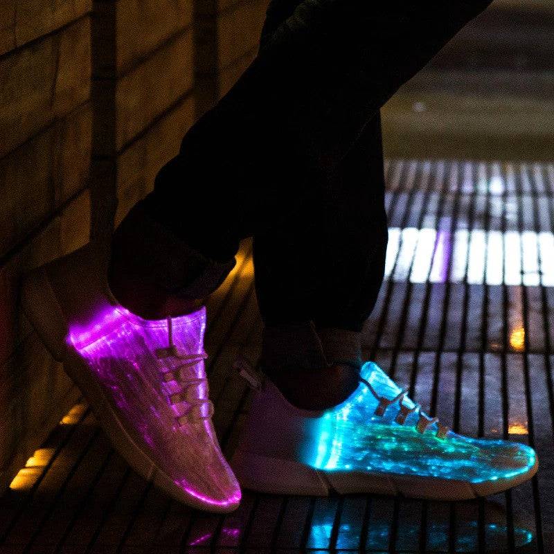   Women Led Fiber Optic  Sneakers