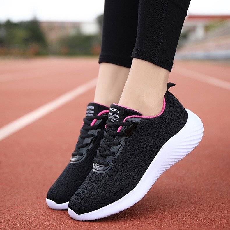   Women  Shoes Skin-friendly Mesh Arch Support Casual Jogging Sneakers