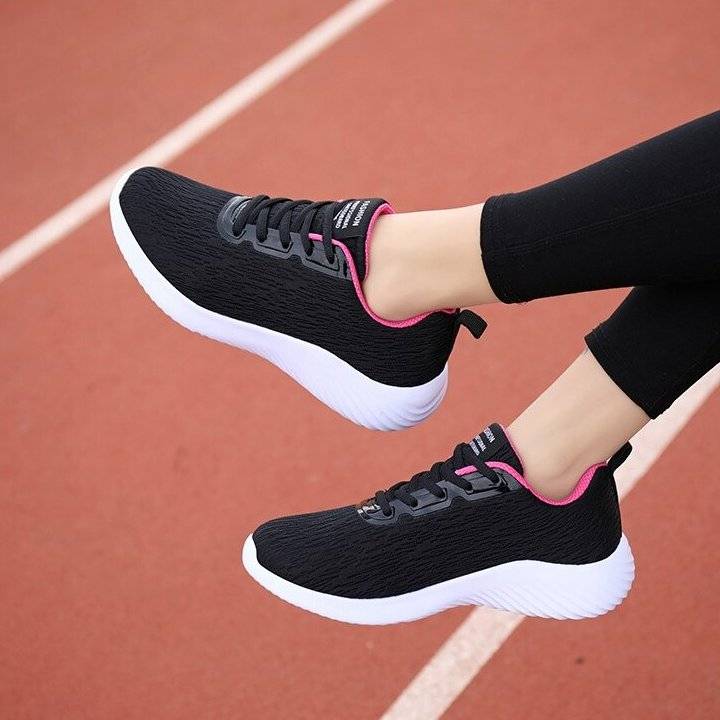   Women  Shoes Skin-friendly Mesh Arch Support Casual Jogging Sneakers