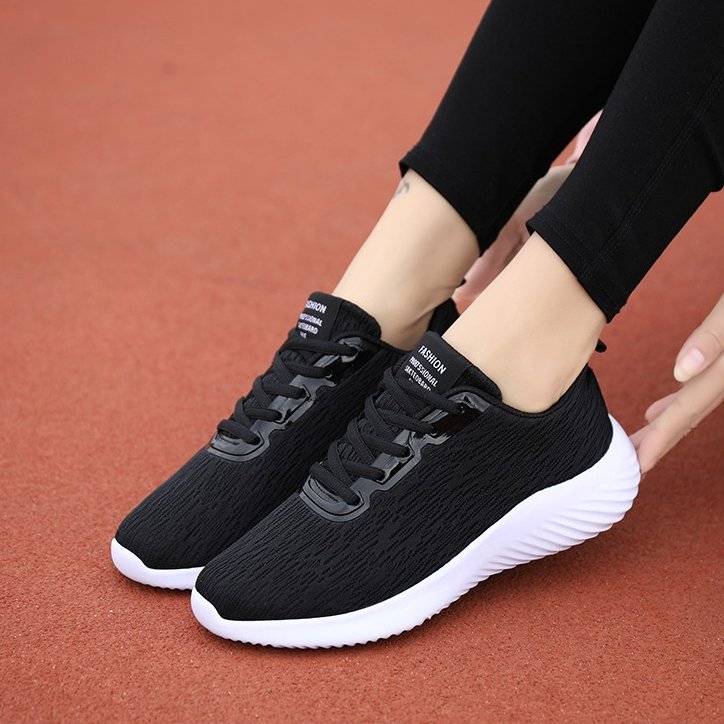   Women  Shoes Skin-friendly Mesh Arch Support Casual Jogging Sneakers