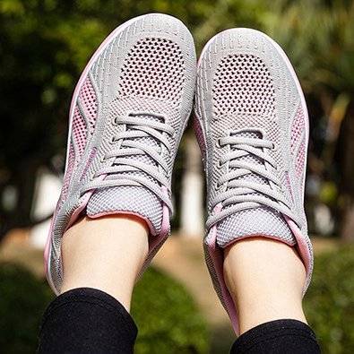   Women  Shoes Mesh Running Platform Sneakers