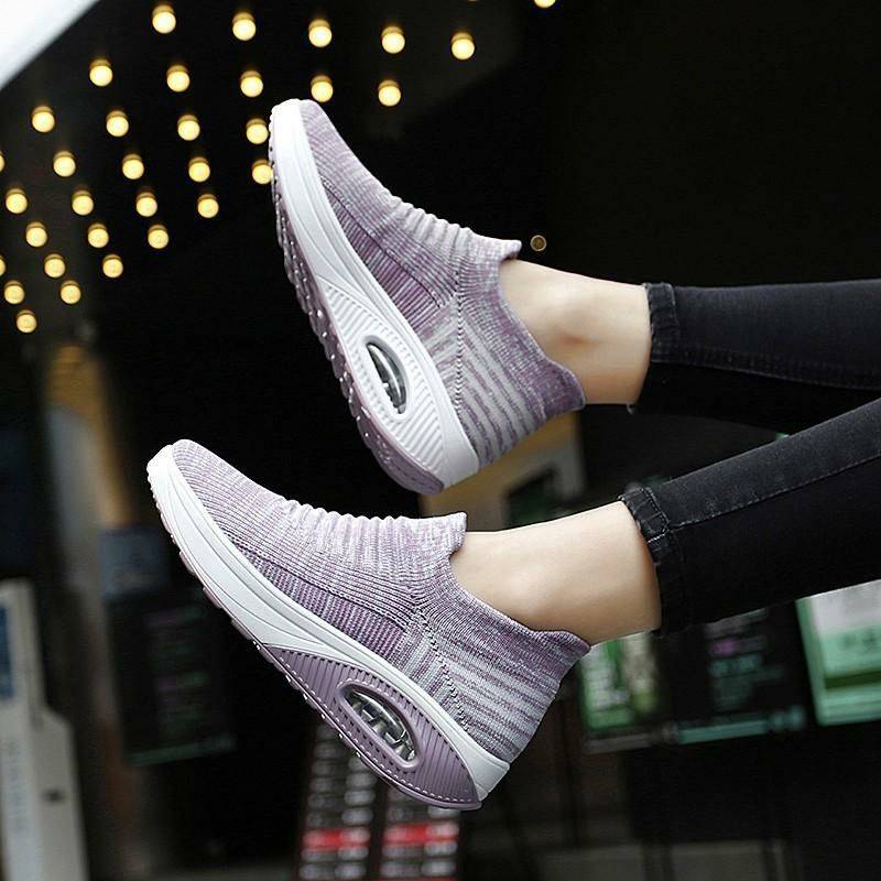   Women  Shoes Air Cushion Slip-ons