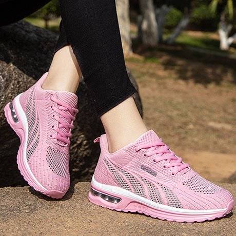   Women  Shoes Mesh Running Platform Sneakers