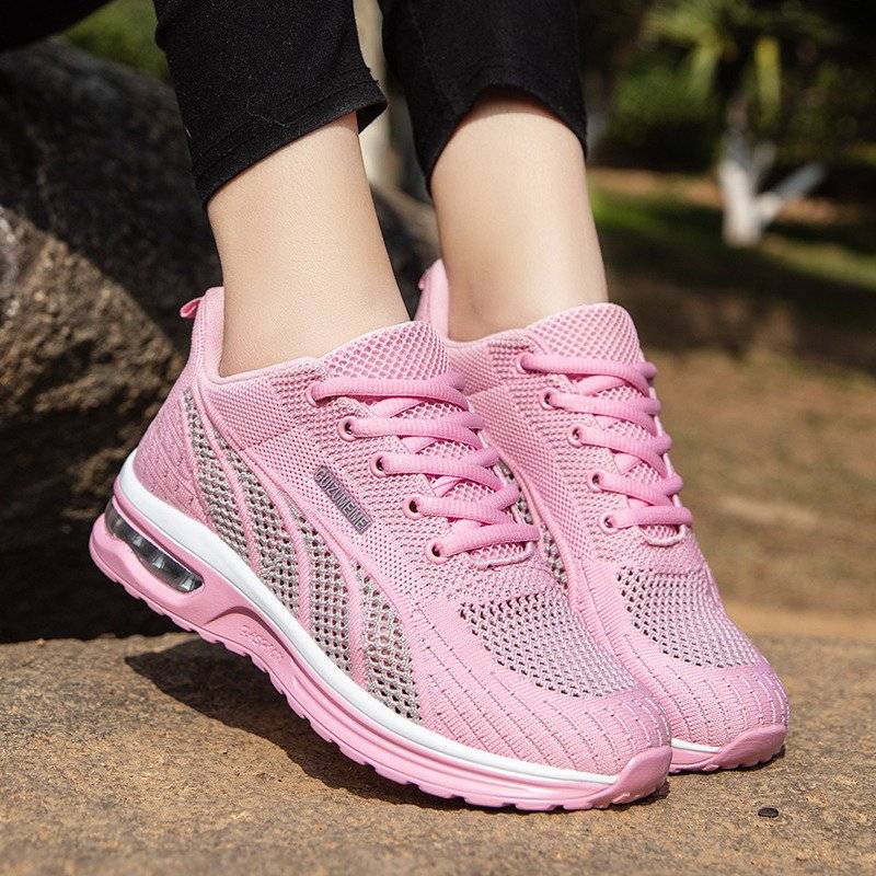   Women  Shoes Mesh Running Platform Sneakers