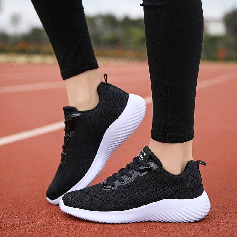   Women  Shoes Skin-friendly Mesh Arch Support Casual Jogging Sneakers