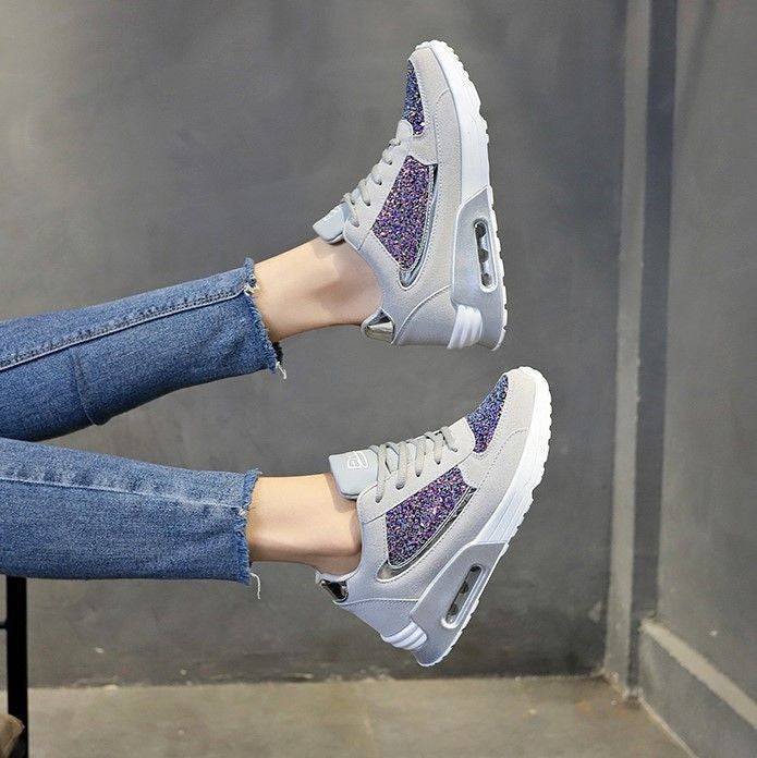   Women  Bling Shoes Super Soft Sneakers