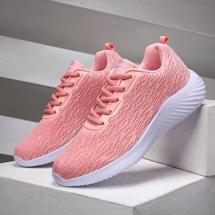   Women  Shoes Skin-friendly Mesh Arch Support Casual Jogging Sneakers