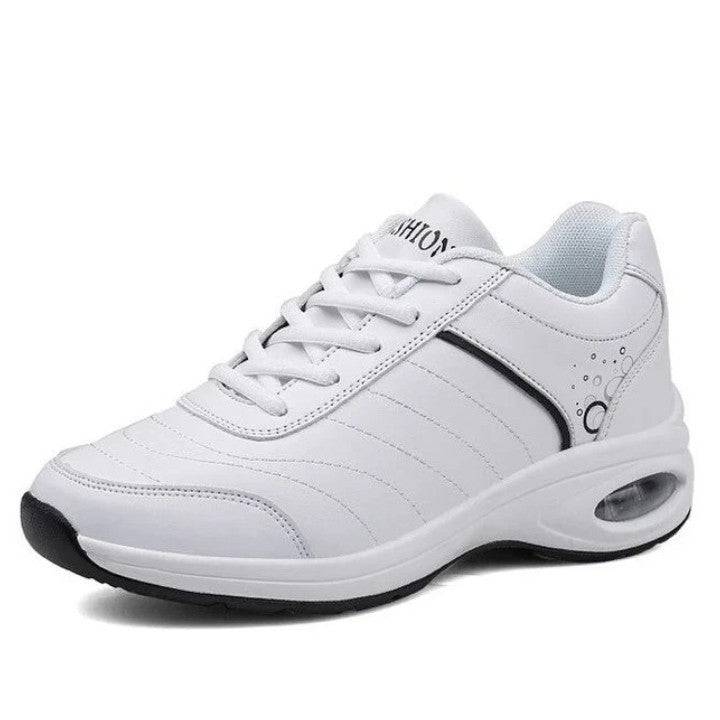   Women  Shoes Leather Waterproof Sneakers