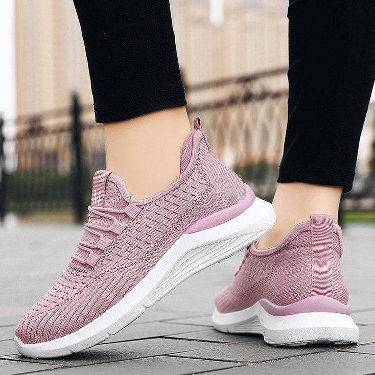   Women  Shoes Stretchy Mesh EVA Sole Energy Boosting Athletics Sneakers