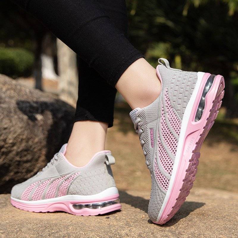   Women  Shoes Mesh Running Platform Sneakers