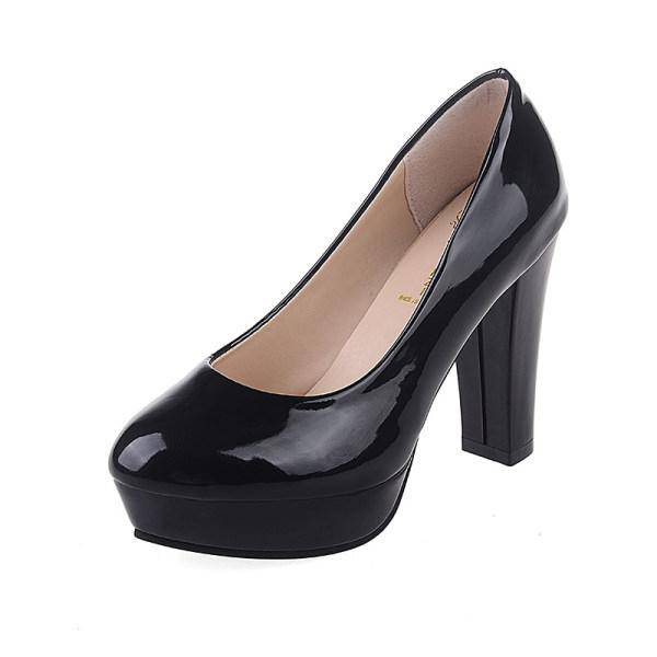 Women's Pumps Chunky High Heels