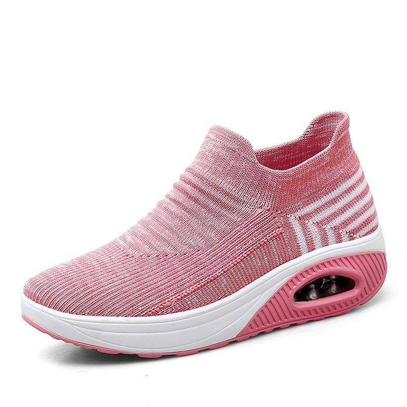   Women  Shoes Air Cushion Slip-ons