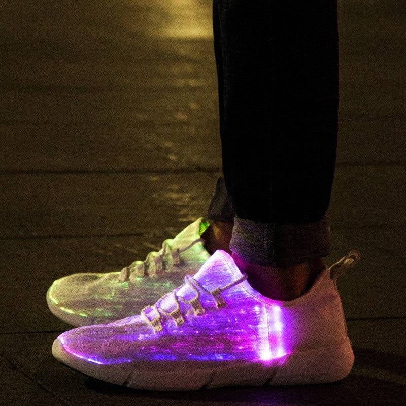   Women Led Fiber Optic  Sneakers