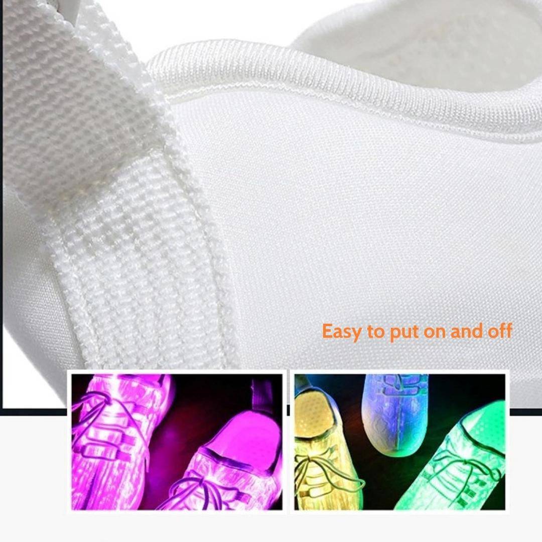   Women Led Fiber Optic  Sneakers