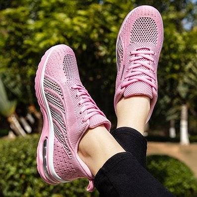   Women  Shoes Mesh Running Platform Sneakers