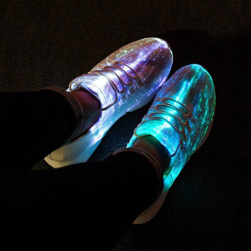   Women Led Fiber Optic  Sneakers