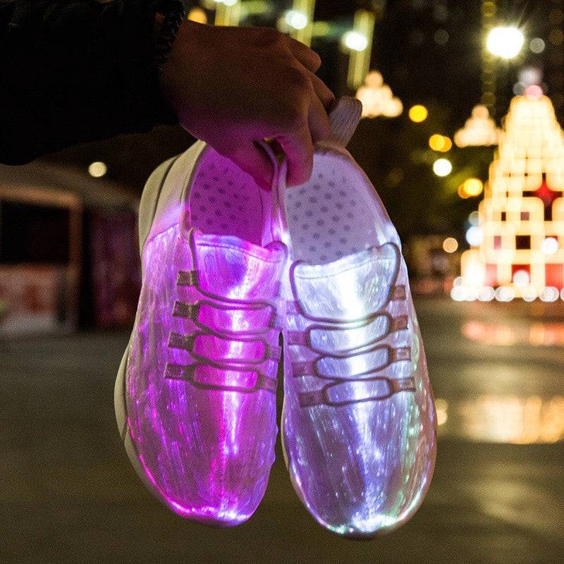   Women Led Fiber Optic  Sneakers