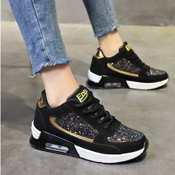   Women  Bling Shoes Super Soft Sneakers