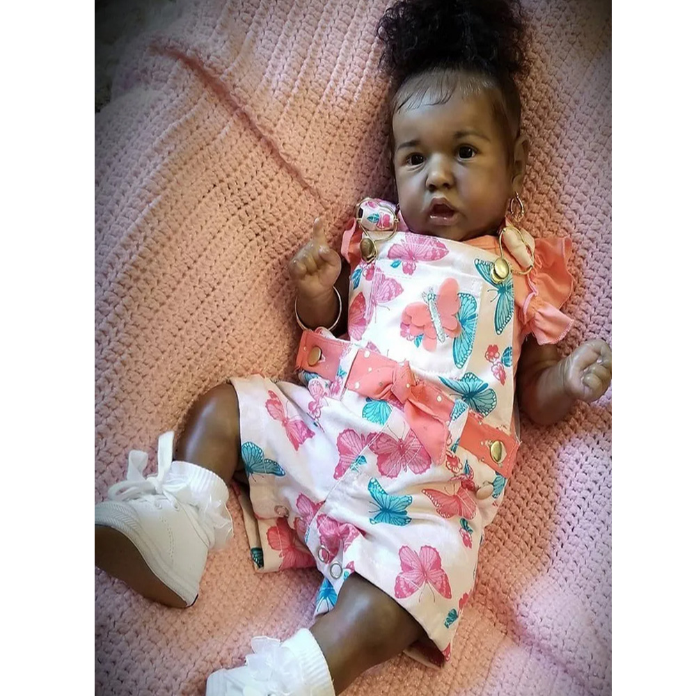 12'' African American Reborn Baby Doll -Girl