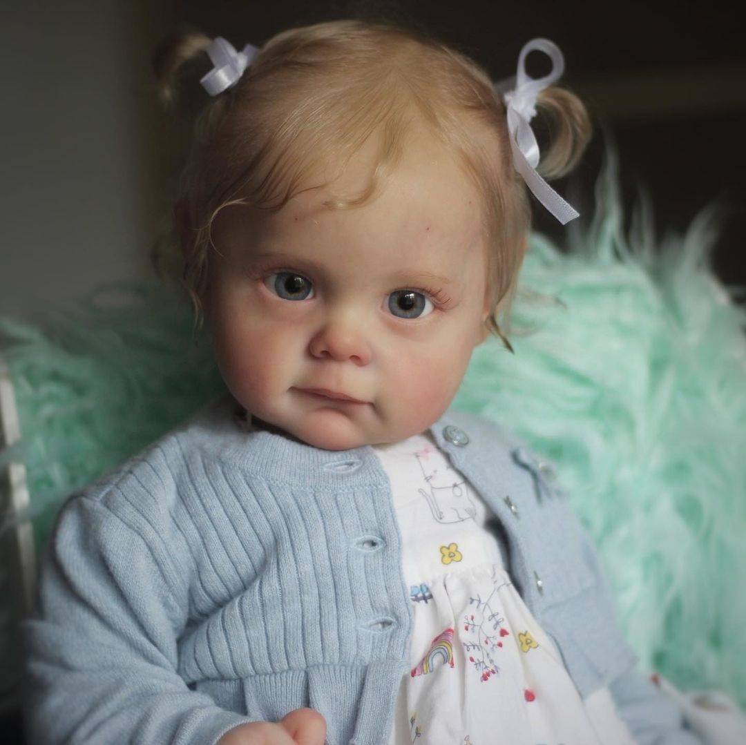 23 Inches Lifelike Nicole Open Eyes Reborn Doll- Maggie Series-www ...