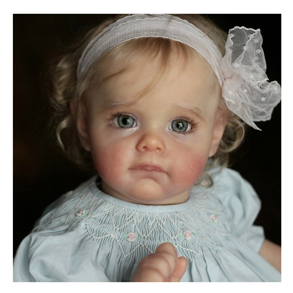 23" Sweet Helen Open Eyes Reborn Doll Girl- Maggie Series