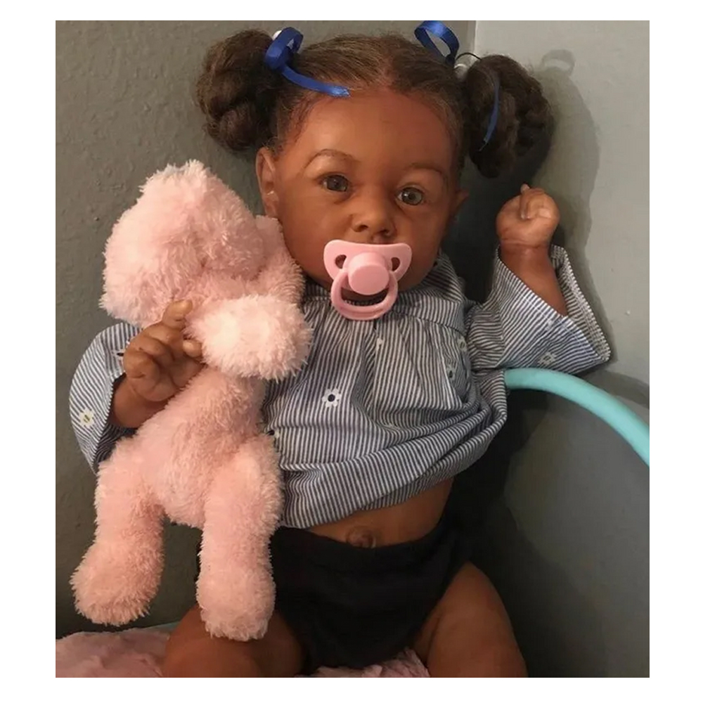 12'' African American Reborn Baby Doll Kelly  - Girl