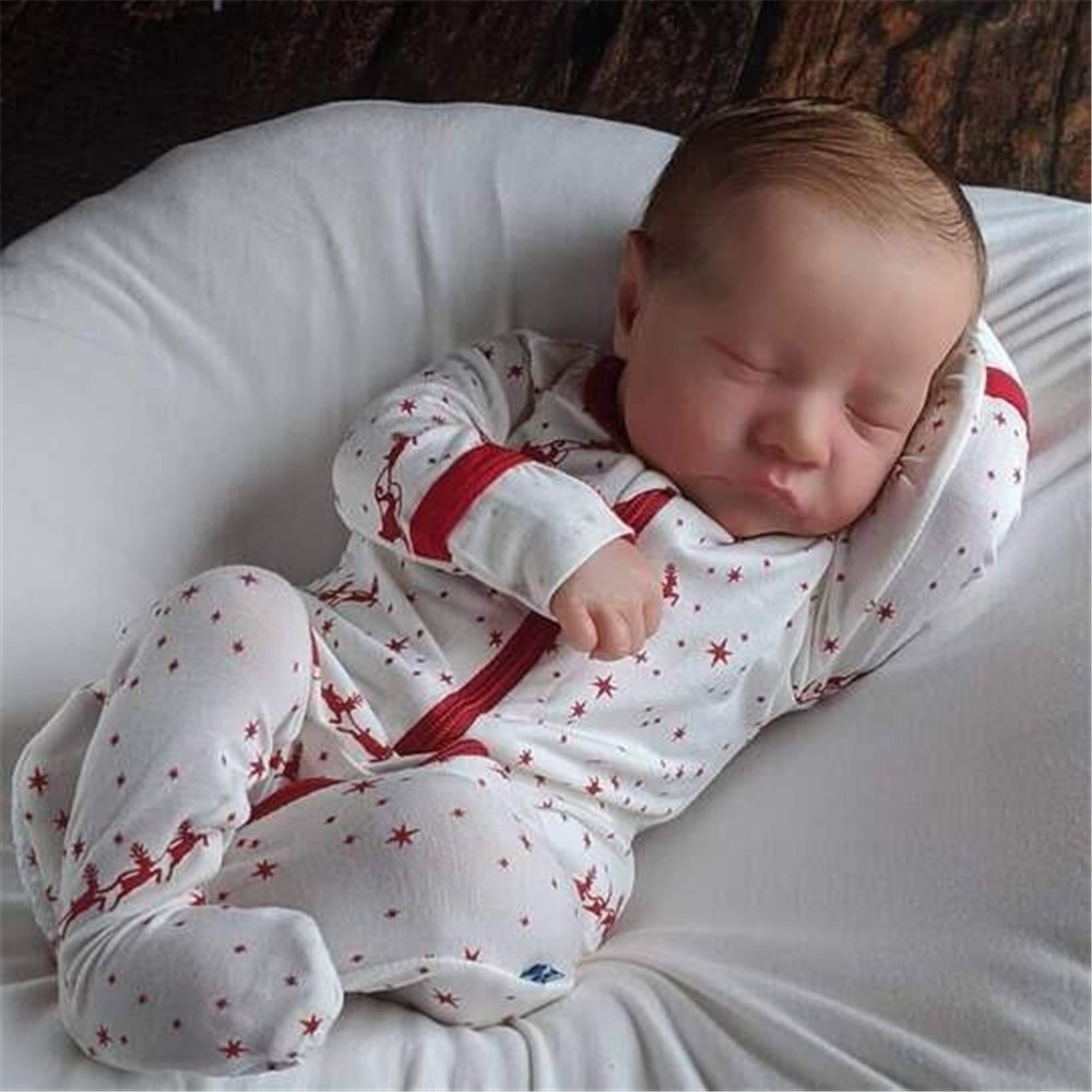 17 Inches Newborn Cendoya Sleeping Reborn Baby Dolls-Levi Series