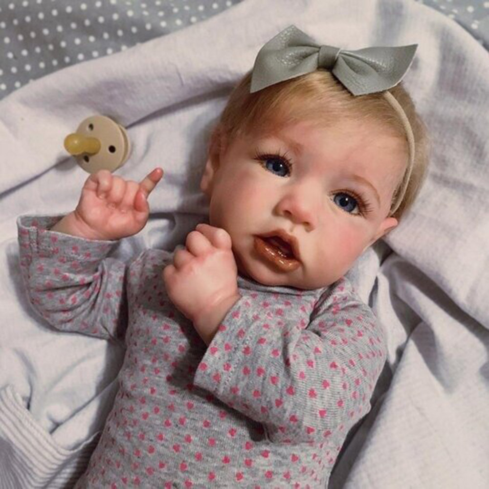 Real Life 22" Little Cute Joni Reborn Baby Doll Girl - Saskia Series