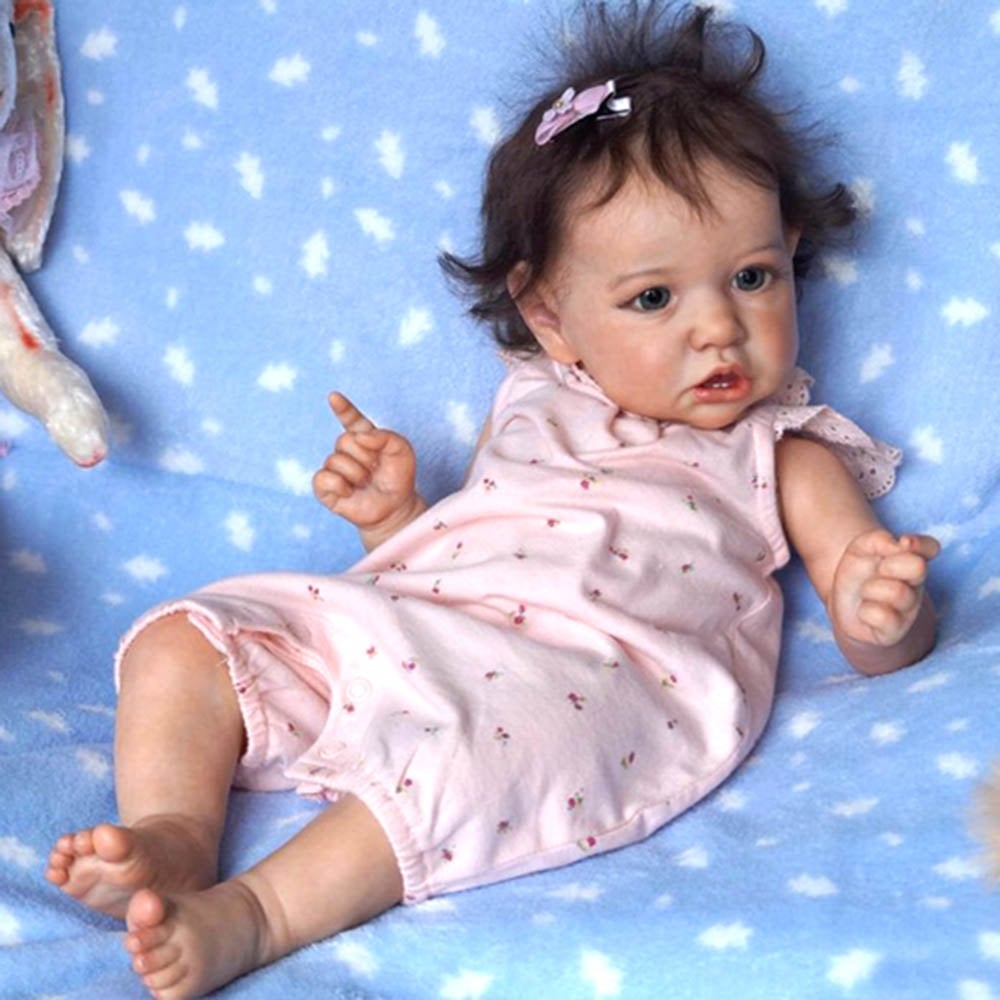 22 Inches Realistic Reborn Baby Doll Baby Girl Melody - Saskia Series