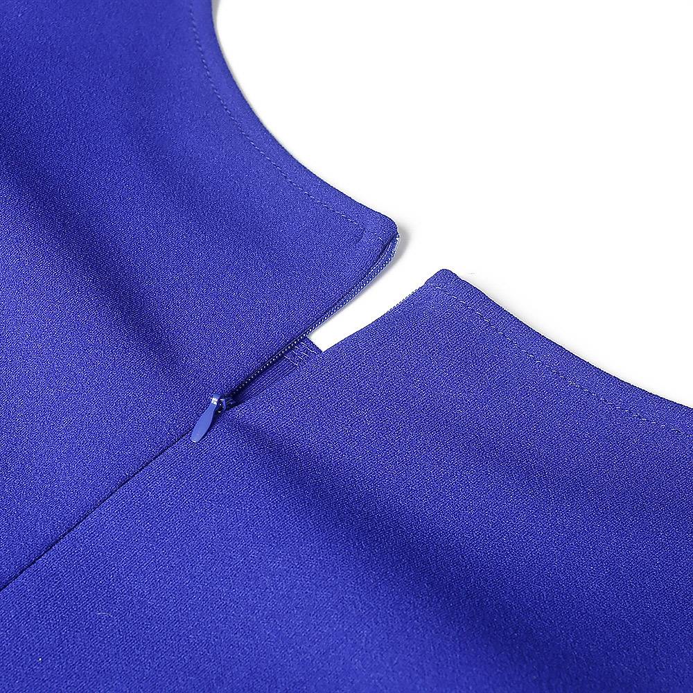Floor-Length Short Sleeve Round Neck Falbala Pullover Women's Dress
