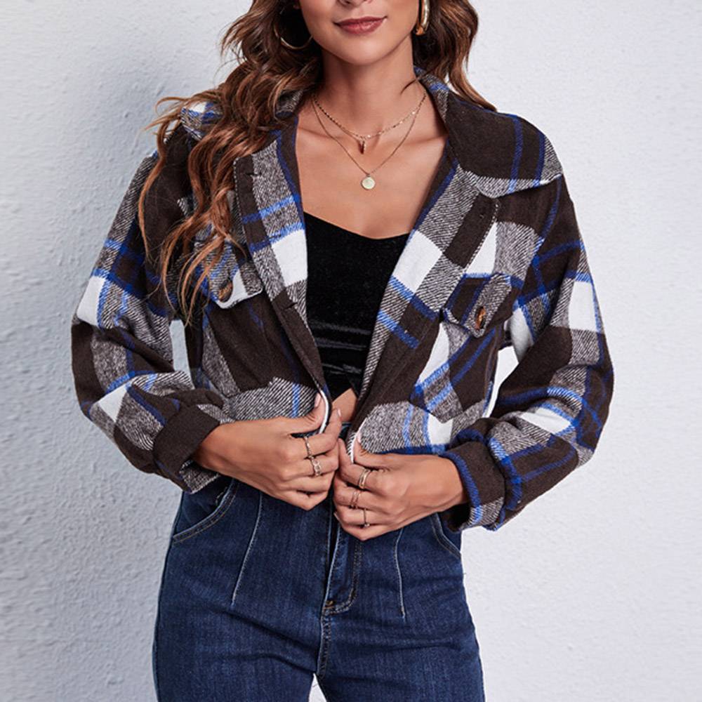 Long Sleeve Single-Breasted Loose Thin Fall Women's Jacket