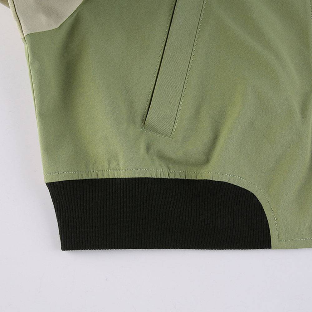Zipper Long Sleeve Loose Standard Women's Jacket