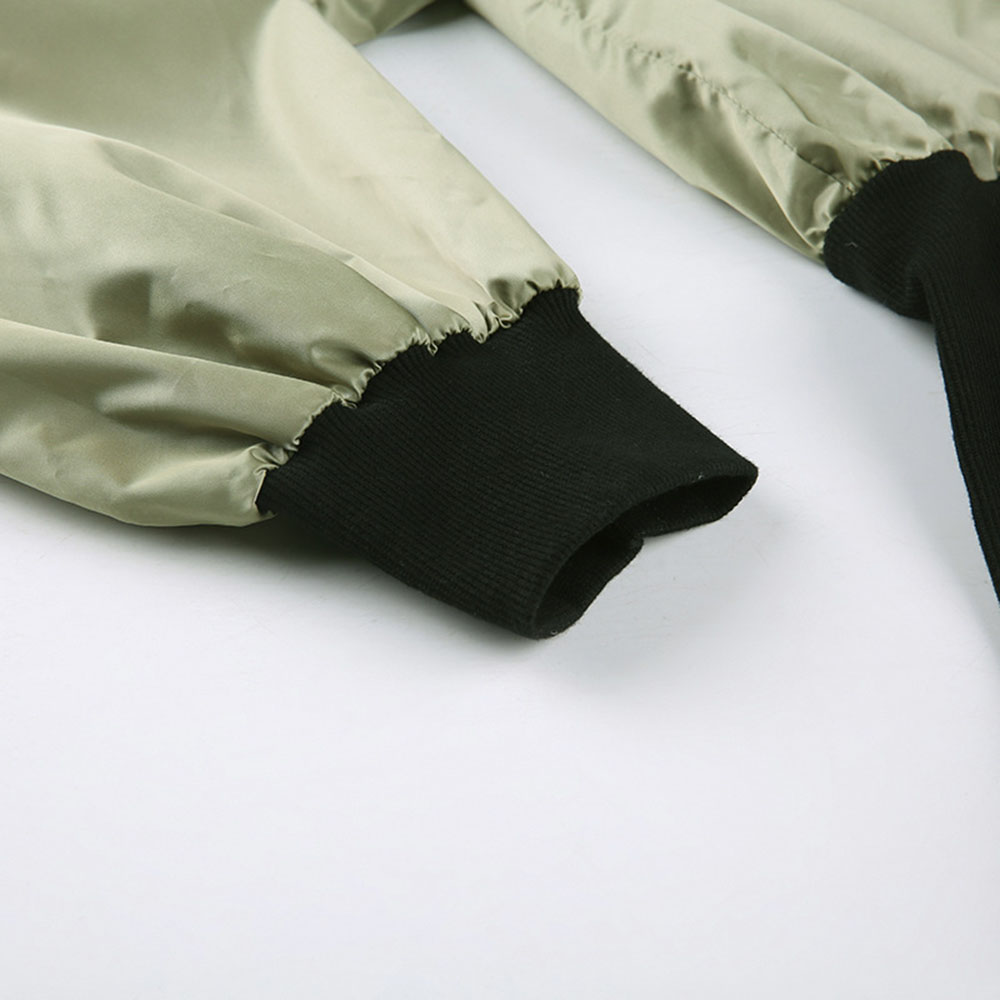 Zipper Long Sleeve Slim Standard Women's Jacket