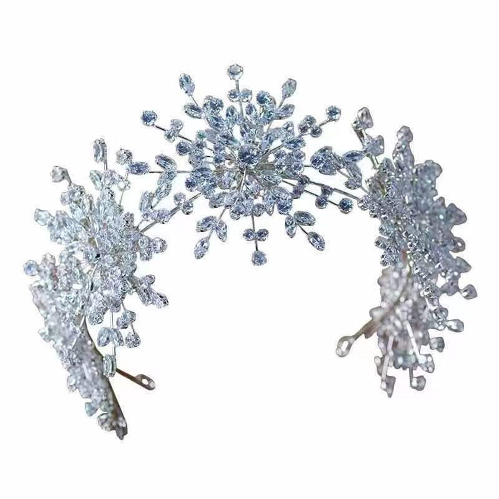 Crown European Tiara Hair Accessories (Wedding)