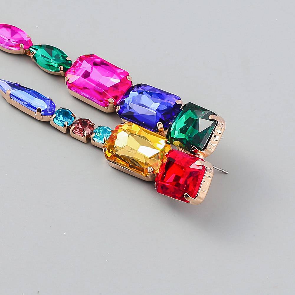 Rhinestone European Geometric Gift Earrings