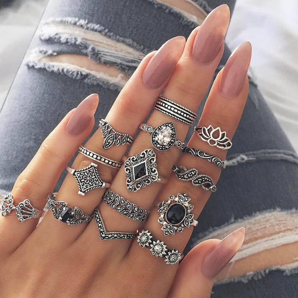 Vintage E-Plating Prom Rings