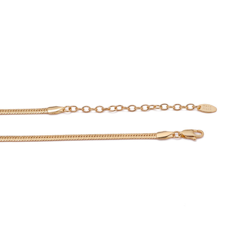 Geometric European Chain Necklace Female Necklaces