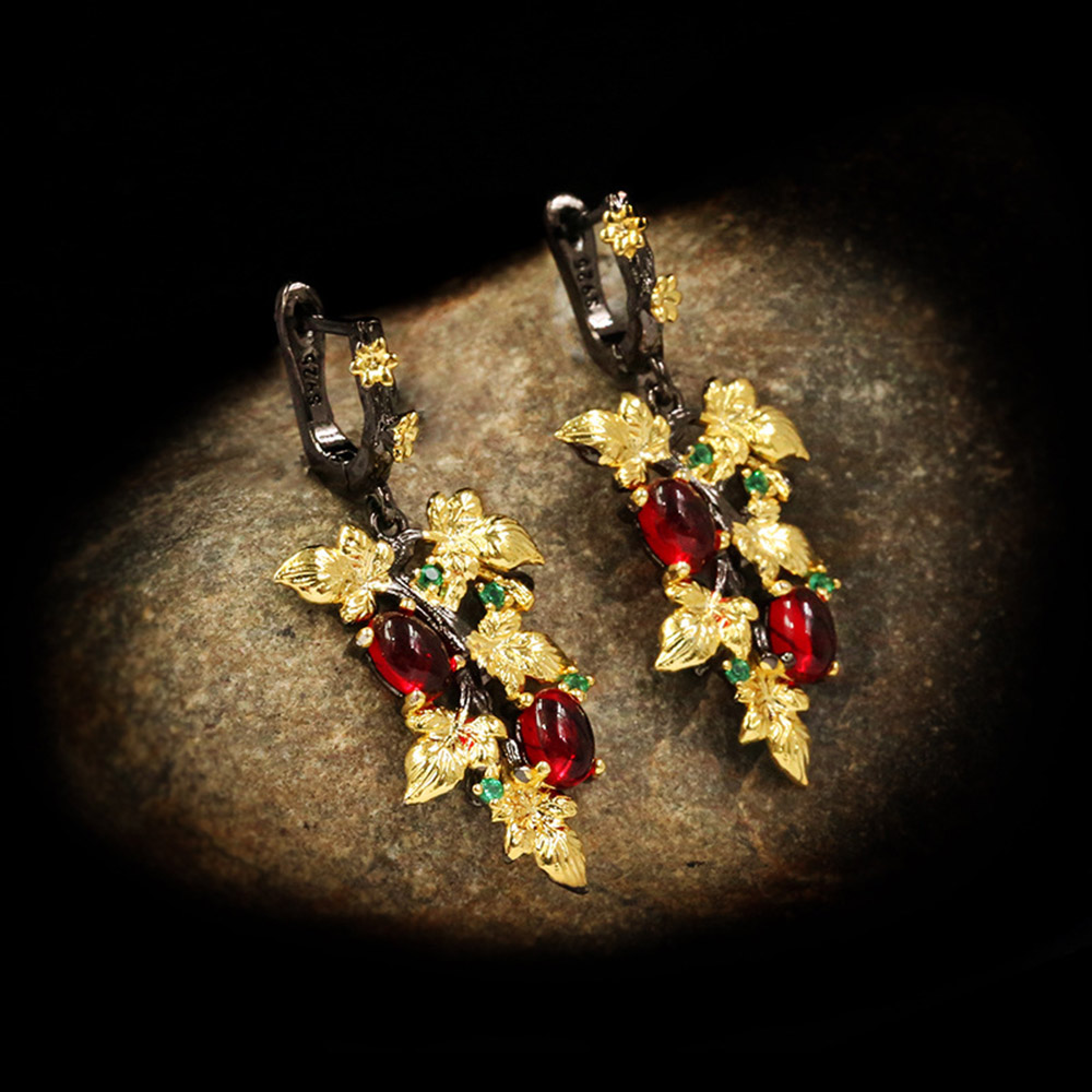 Diamante European Floral Gift Earrings