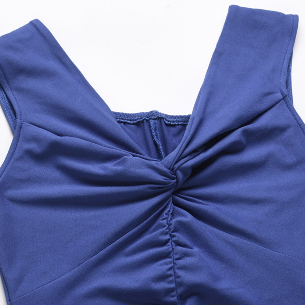 Split V-Neck Short Sleeve Floor-Length Summer Women's Dress