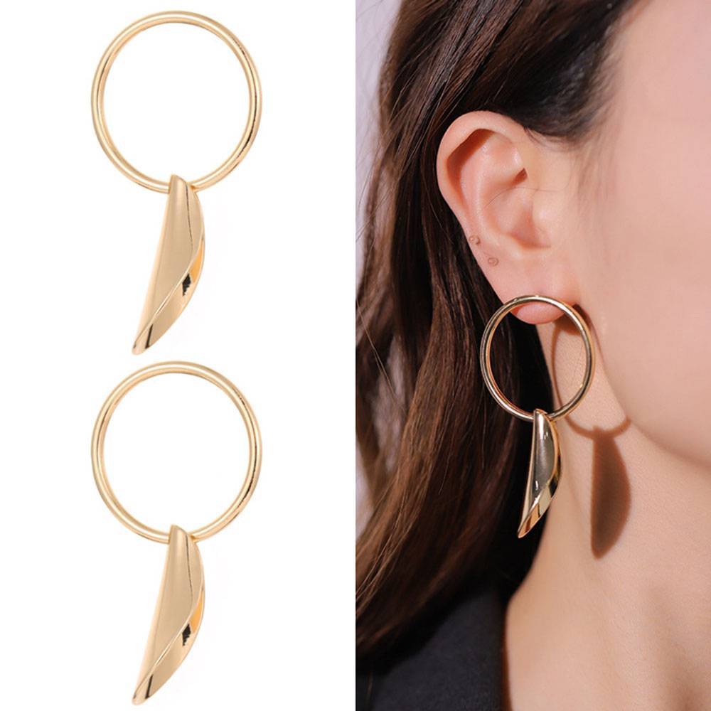 E-Plating Alloy European Birthday Earrings