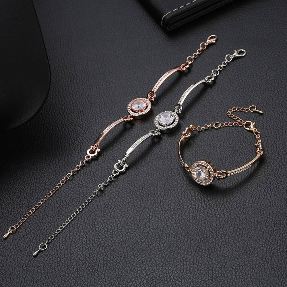 Geometric E-Plating Female Bracelets