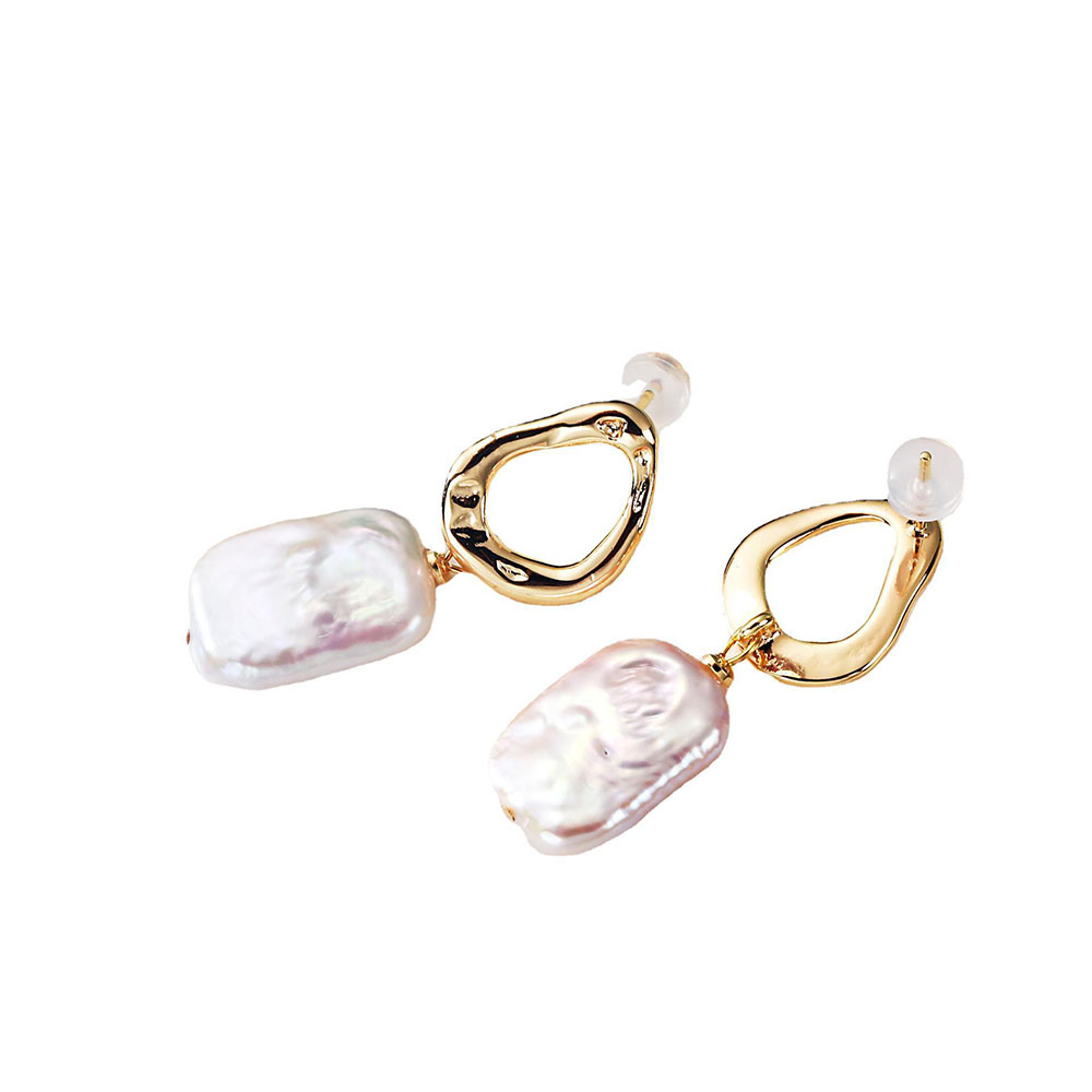 Pearl Inlaid Pearl Vintage Gift Earrings