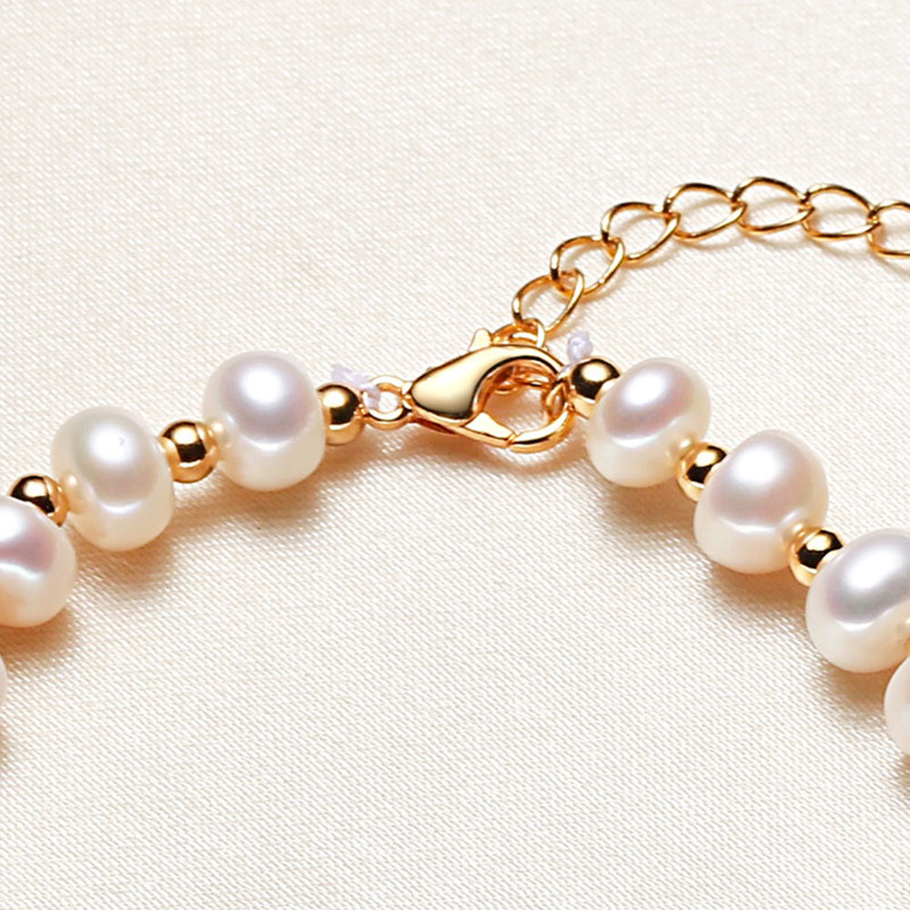 Pearl Inlaid Japanese Animal Female Bracelets