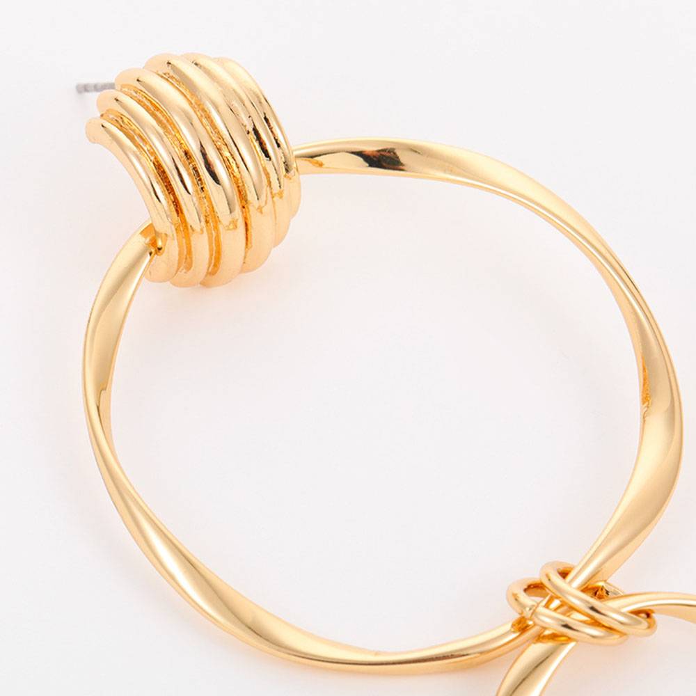 E-Plating Alloy European Birthday Earrings