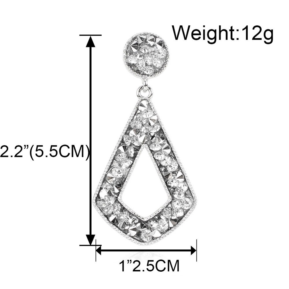 Alloy Geometric Korean E-Plating Prom Earrings