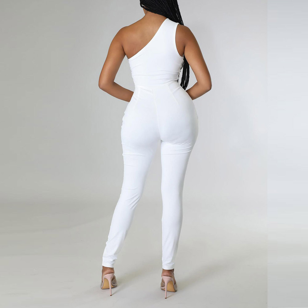 See-Through Sexy Full Length Pencil Pants Women's Jumpsuit