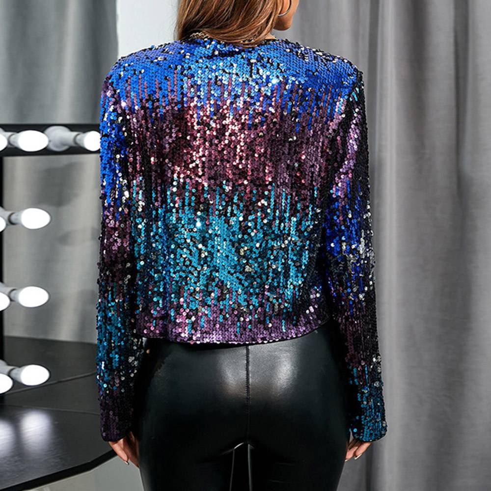 Straight Long Sleeve Regular Women's Jacket