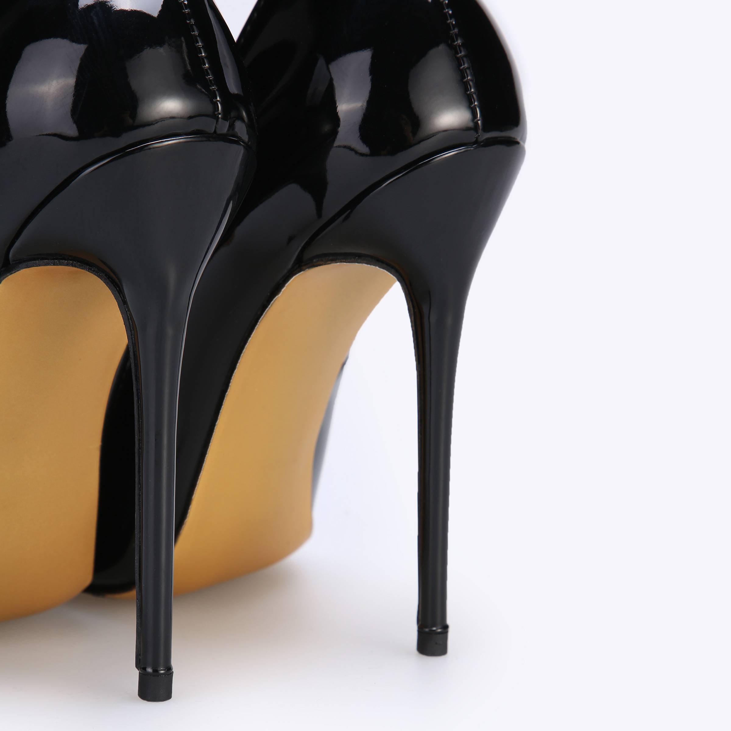 Stiletto Heel Pointed Toe Slip-On Thread 10.5cm Thin Shoes