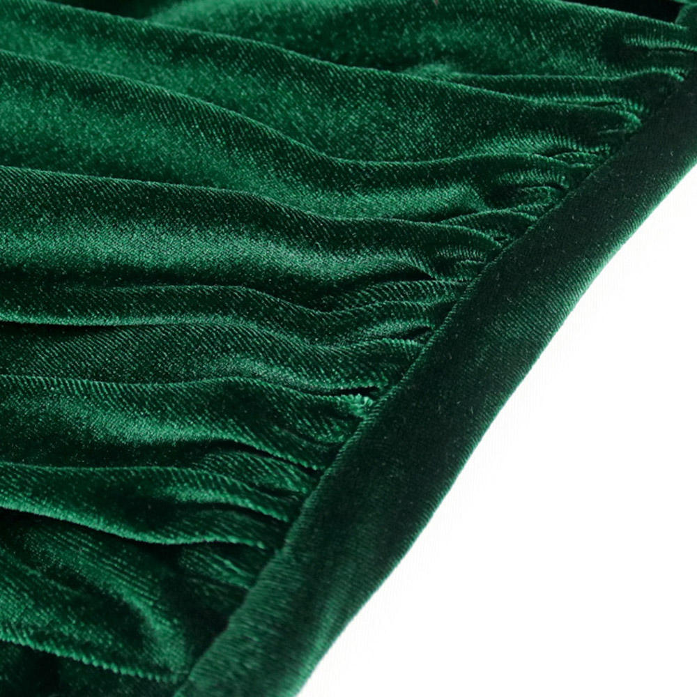 Long Sleeve Oblique Collar Tassel Mid-Calf Bodycon Women's Dress