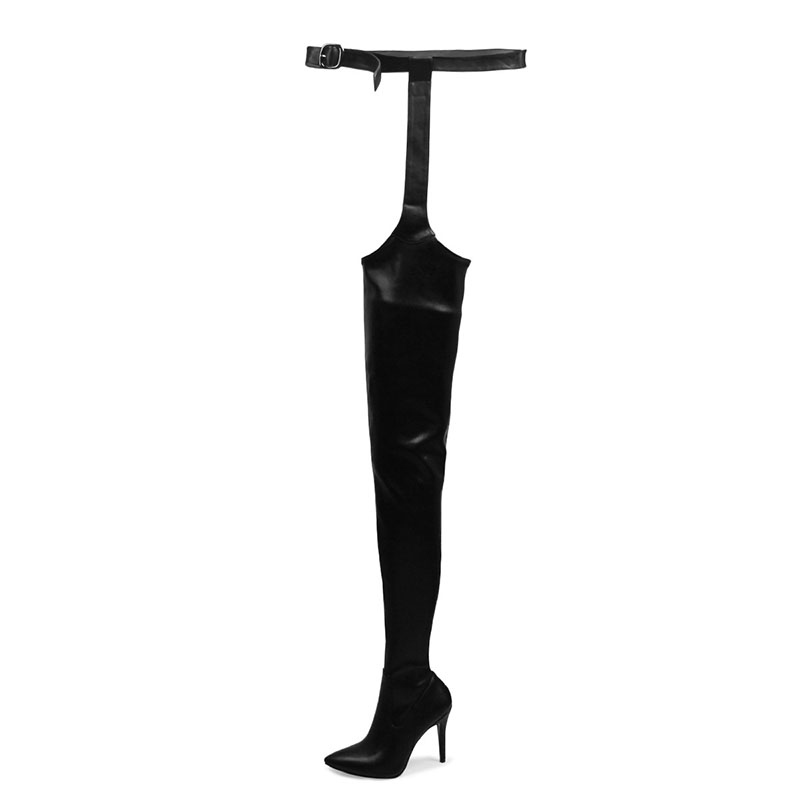 Customized Pointed Toe Stiletto Heel Sexy Thigh High Boots